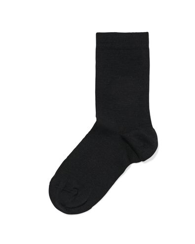 Damensocken, Wolle schwarz schwarz - 4270510BLACK - HEMA