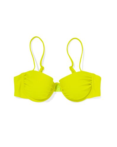 haut de bikini femme armature bonnet A-C citron vert citron vert - 22350130LIME - HEMA