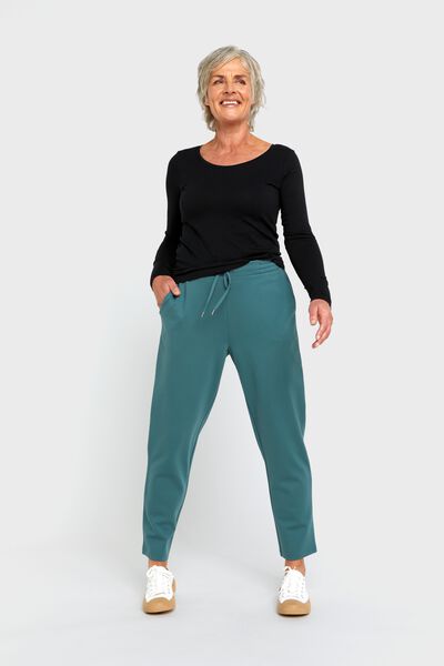 pantalon femme Wendy vert M - 36218287 - HEMA
