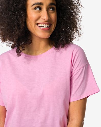 Damen-T-Shirt Dori  rosa rosa - 36354870PINK - HEMA