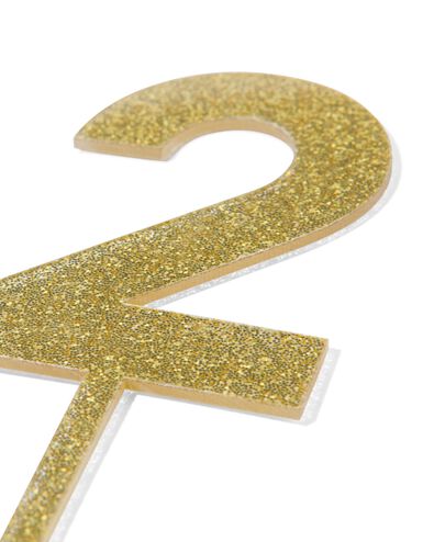 taartdecoratie herbruikbaar cijfer 2 - 14240181 - HEMA