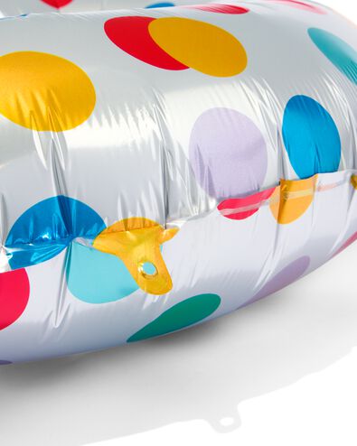 ballon alu avec confettis XL chiffre 8 - 14200638 - HEMA