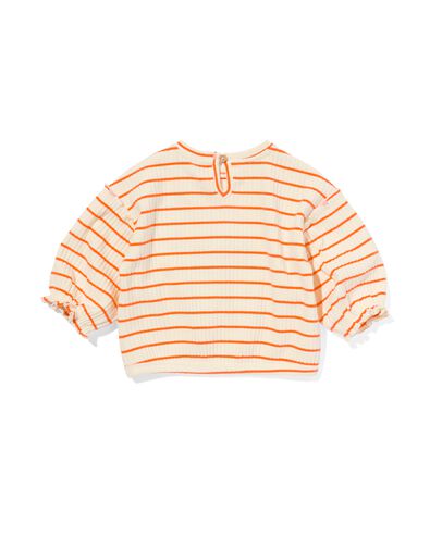 Baby-Sweatshirt, Ballonärmel hellgelb hellgelb - 33038850LIGHTYELLOW - HEMA
