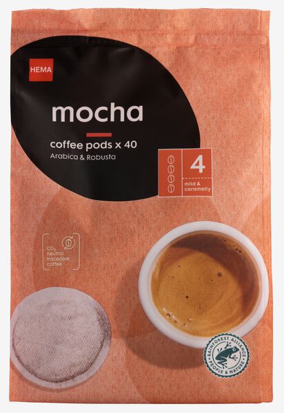 koffiepads mokka - 40 stuks - 17150031 - HEMA