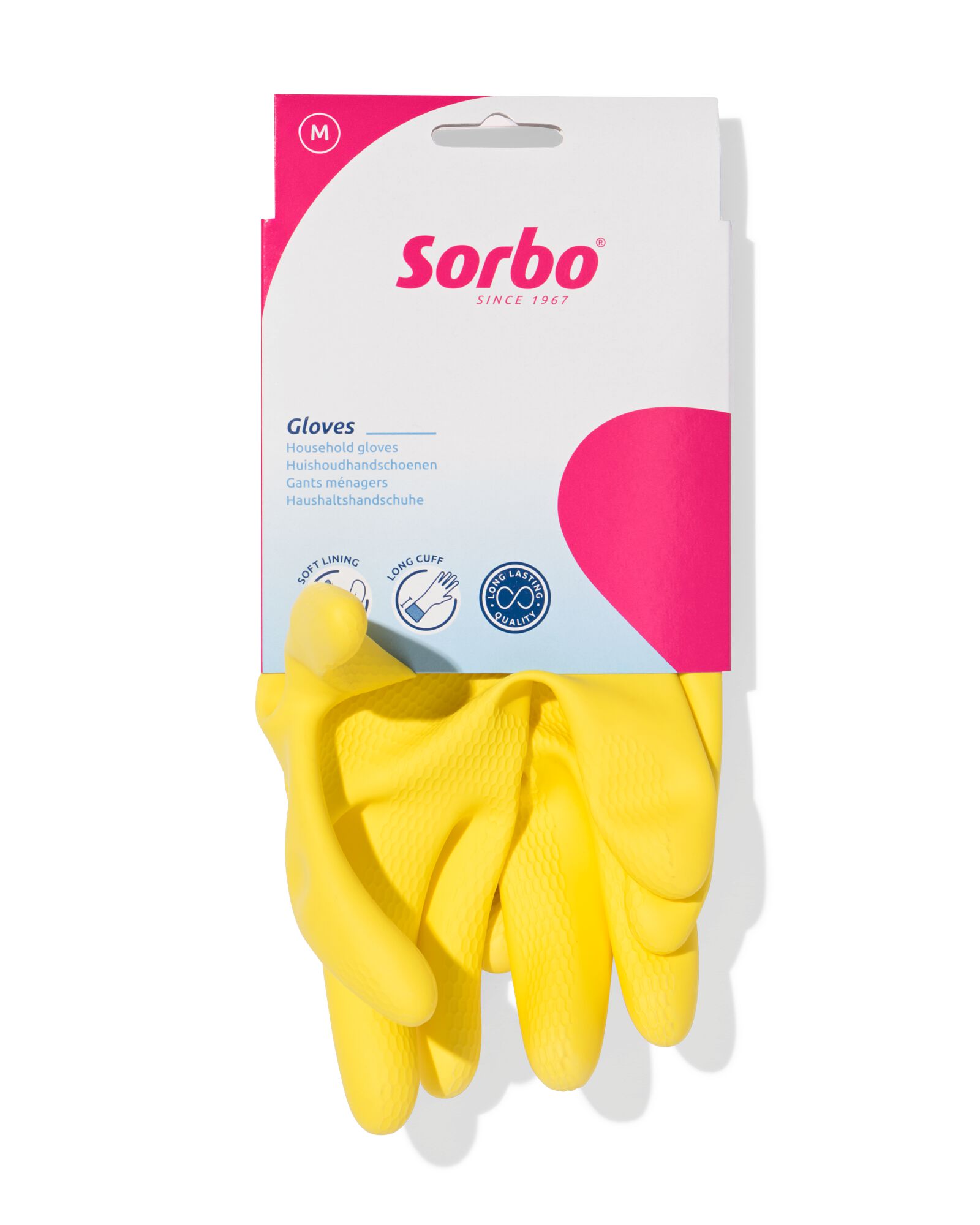 Sorbo Haushaltshandschuh Latex Gr&ouml;&szlig;e M - 20500270 - HEMA
