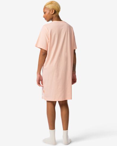 Damen-Nachthemd, Miffy, Baumwolle pfirsich XL - 23490067 - HEMA