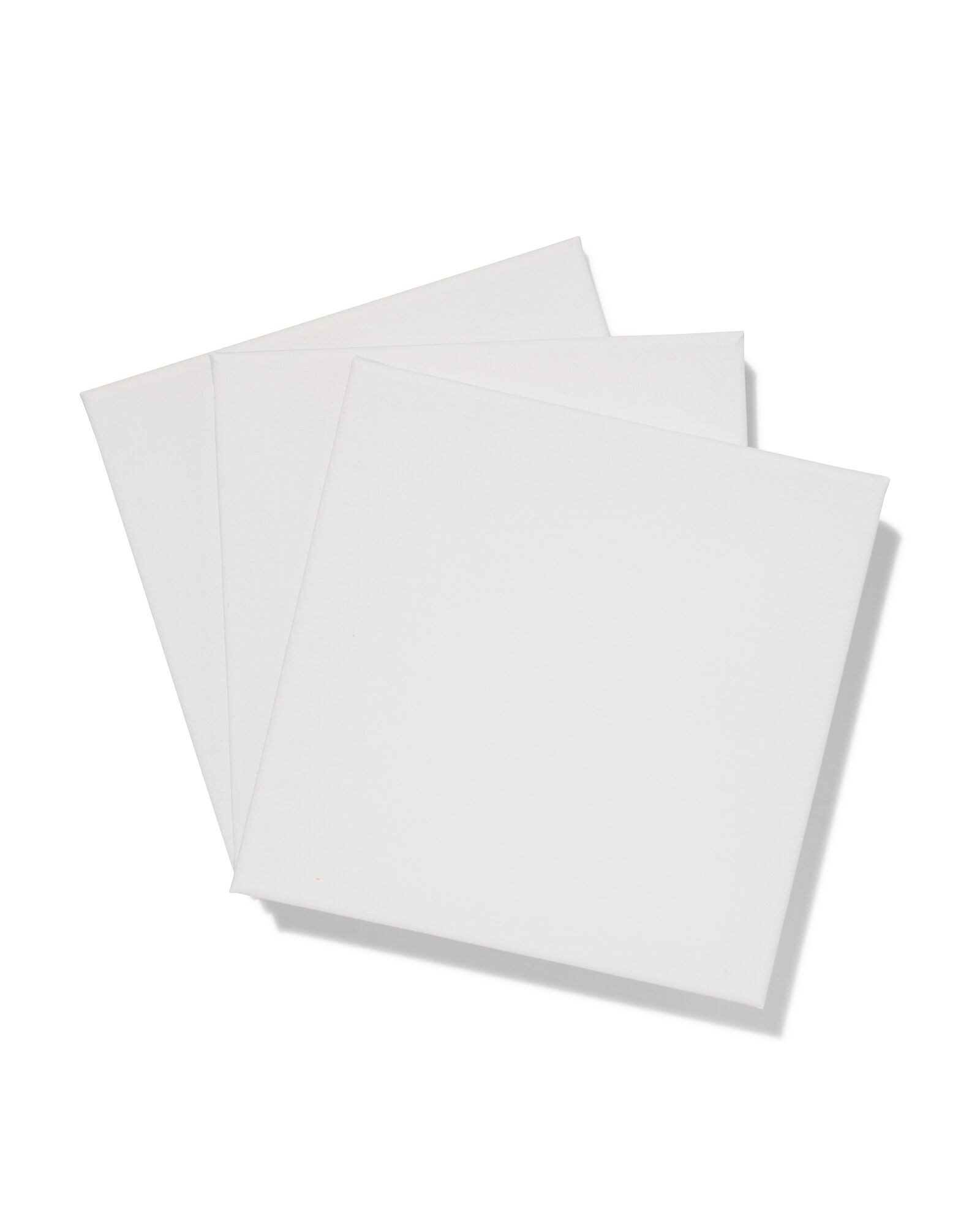 3er-Pack Leinw&auml;nde, 280 g/m, 20 x 20 cm - 60720067 - HEMA