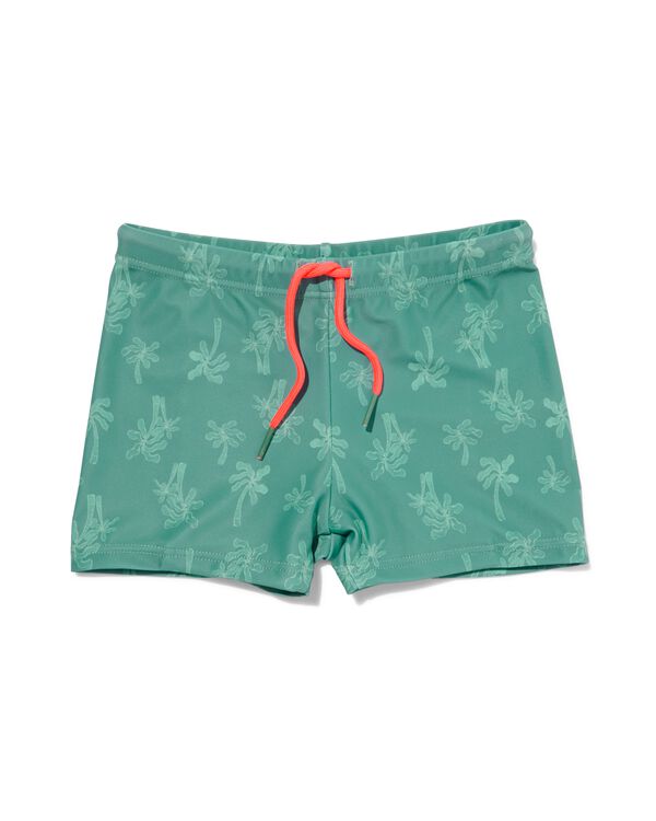 maillot de bain enfant palmier vert vert - 1000030487 - HEMA
