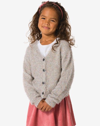 Kinderjacke mit Glitzer silber silber - 30831968SILVER - HEMA