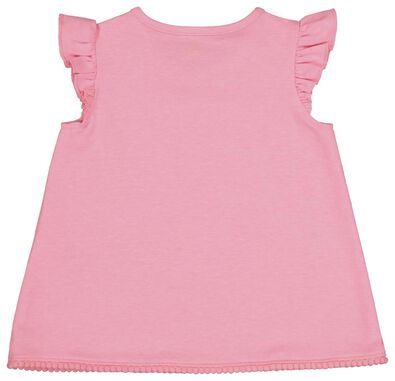 t-shirt bébé et short rose rose - 1000019190 - HEMA