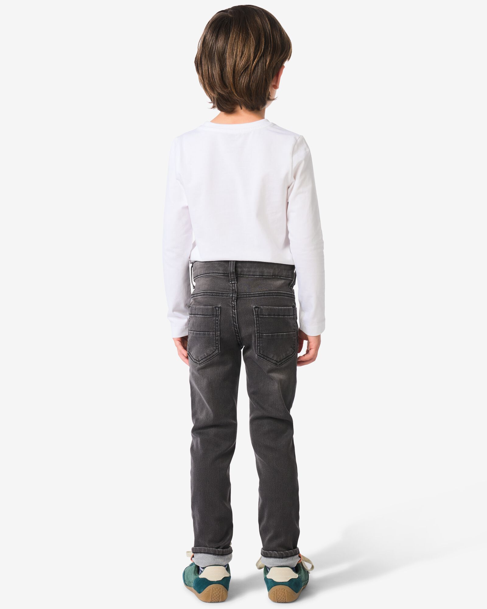 jog denim skinny enfant noir noir - 1000028288 - HEMA