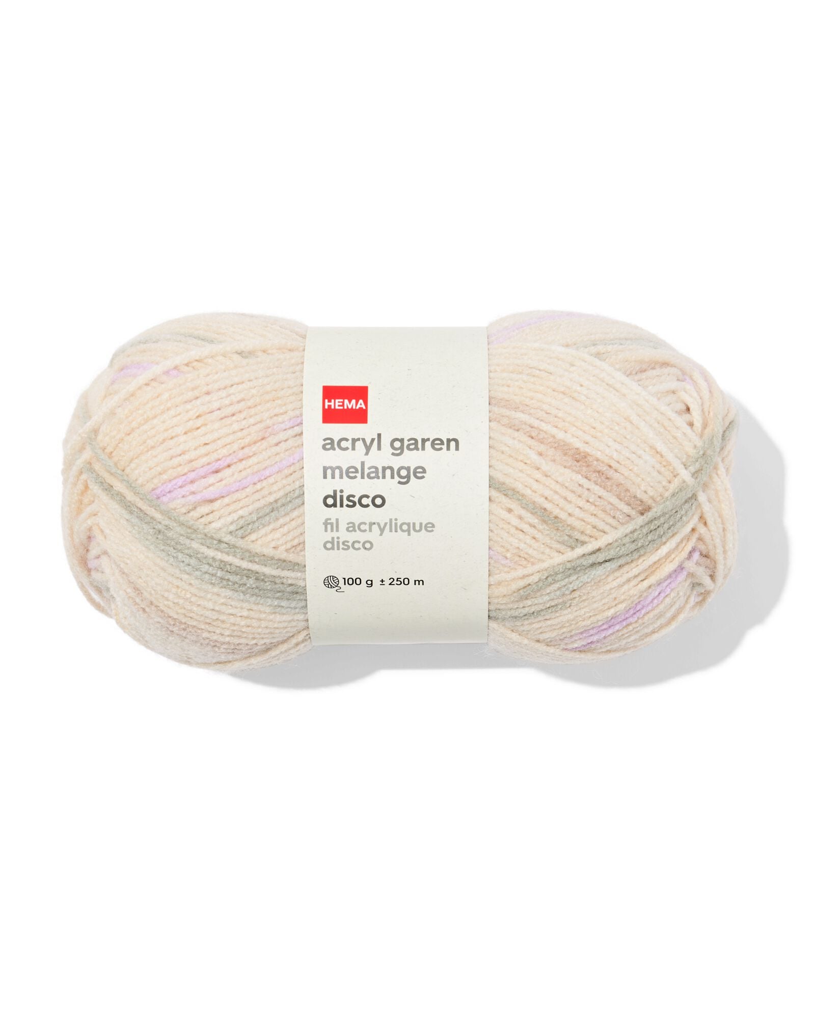 acryl garen 100g 250m melange disco - 60702854 - HEMA