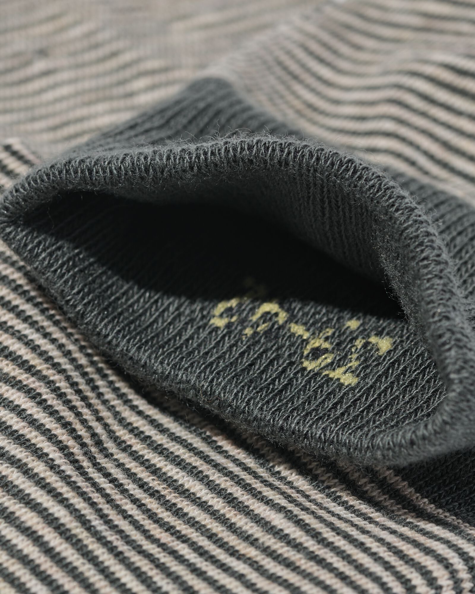 herensokken grafisch - 5 paar donkergroen - 4150530DARKGREEN - HEMA