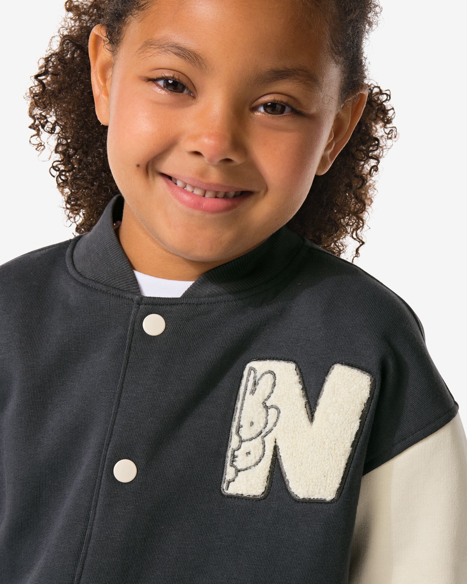 blouson bombers enfant Miffy  gris fonc&eacute; - 30843442DARKGREY - HEMA