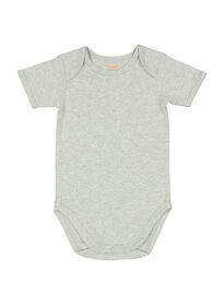 body bébé stretch gris chiné gris chiné - 1000011996 - HEMA