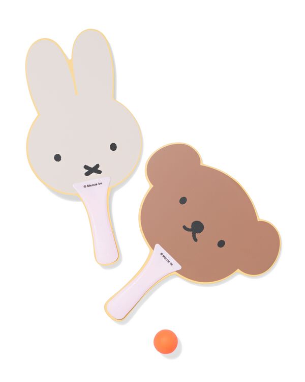 jeu de raquettes de plage miffy - 60470006 - HEMA