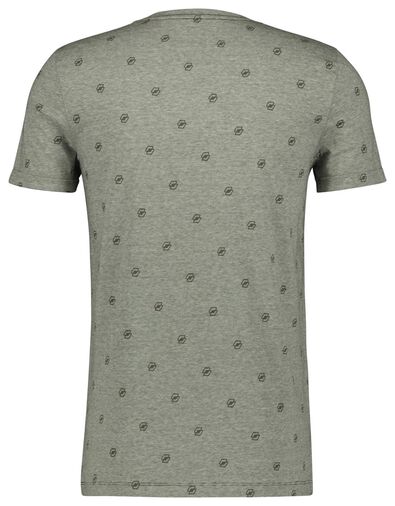 Herren-T-Shirt graugrün - 1000022454 - HEMA
