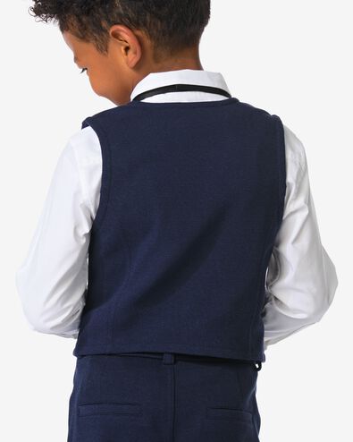 gilet enfant piqu&eacute;  bleu bleu - 30706706BLUE - HEMA