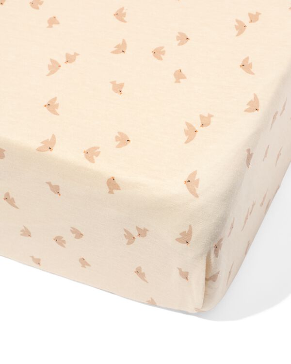 Spannbetttuch f&uuml;r Babybett 60&nbsp;&times;&nbsp;120 cm V&ouml;gel - 33357840 - HEMA