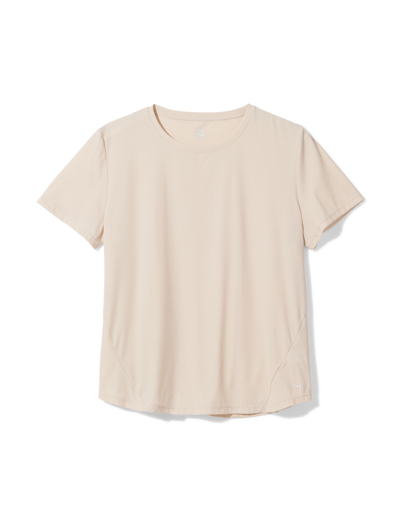 damessportshirt creme creme - 36030374CREAM - HEMA
