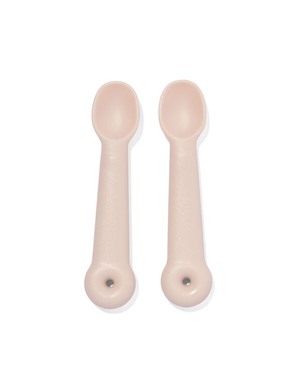 2 cuill&egrave;res beige - 33503456 - HEMA