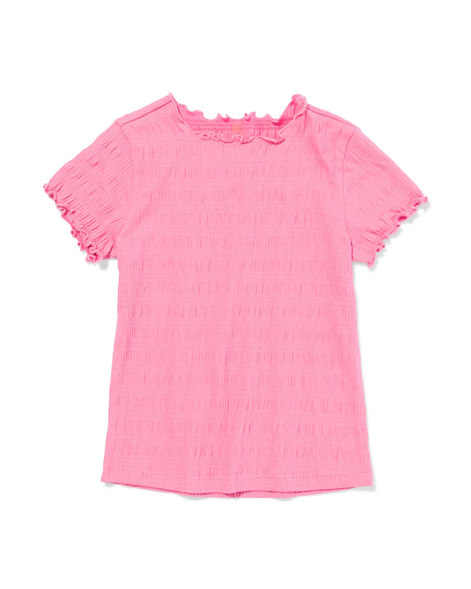 kinder T-shirt roze roze - 30846614PINK - HEMA