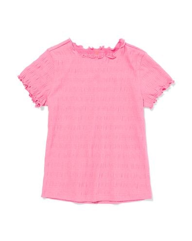 kinder T-shirt roze roze - 30846614PINK - HEMA