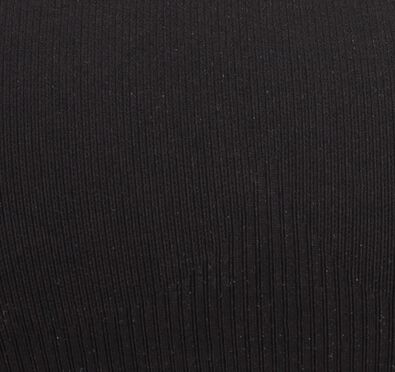 soutien-gorge de sport préformé sans coutures light support noir - 1000002462 - HEMA
