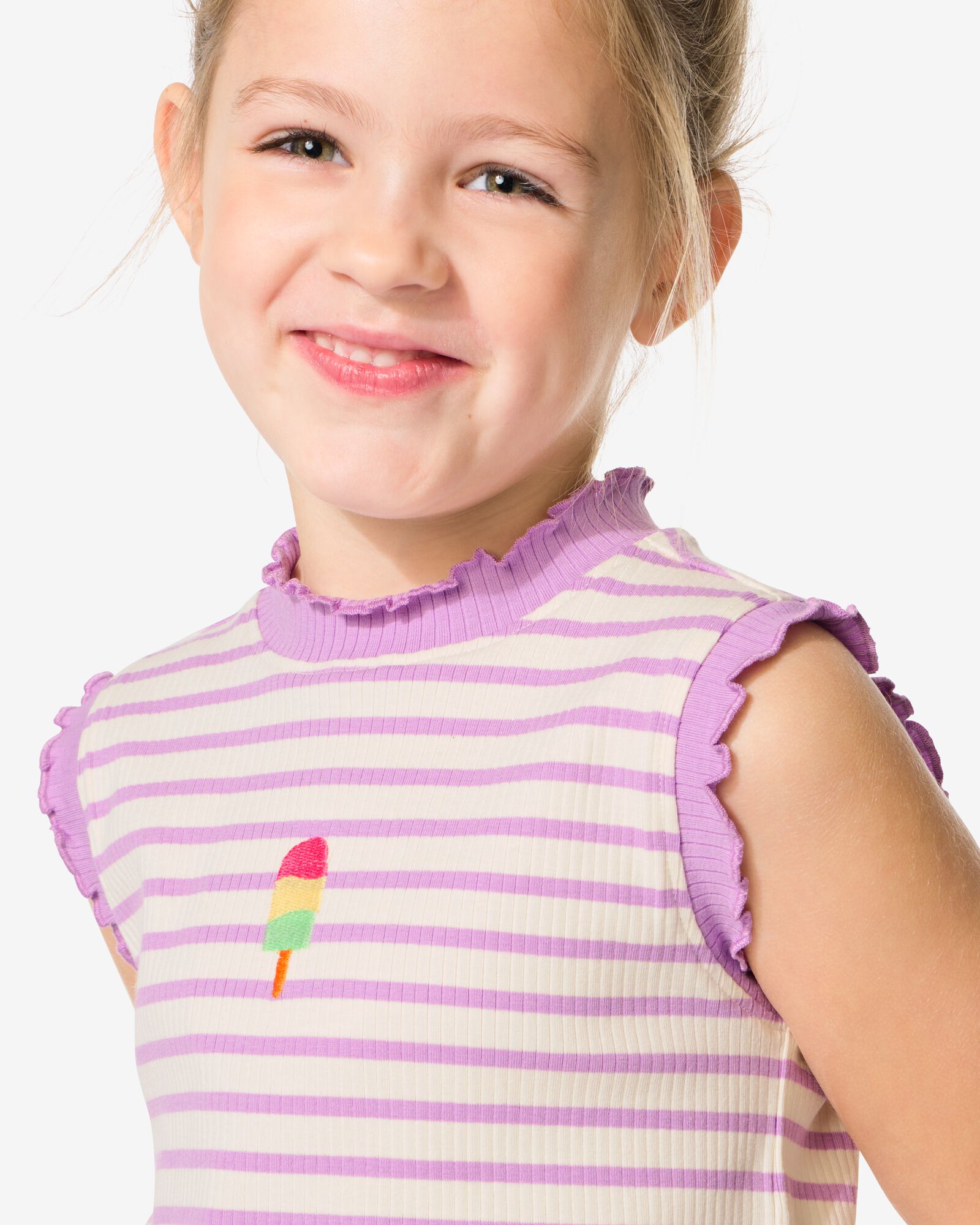 Kinderunterhemd Eist&uuml;ten lila - 30857741LILAC - HEMA