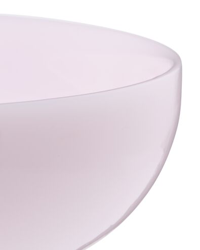 bol ⌀14,5cm verre effet marbre rose - 9650374 - HEMA