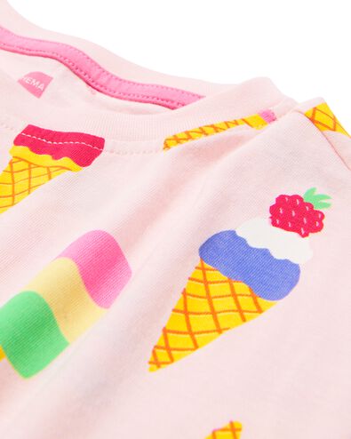 kindernachthemd ijsjes roze - 23080780PINK - HEMA