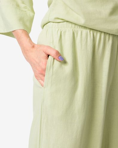 damesbroek Dawn wide fit lichtgroen lichtgroen - 36211470LIGHTGREEN - HEMA