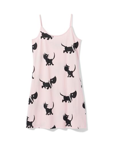 chemise de nuit femme Takkie jersey rose p&acirc;le rose p&acirc;le - 23401105LIGHTPINK - HEMA