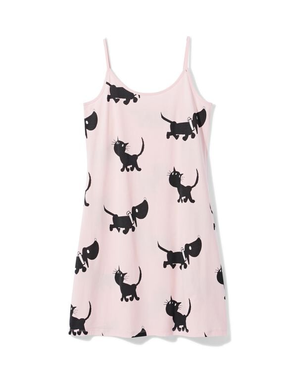 chemise de nuit femme Takkie jersey rose p&acirc;le rose p&acirc;le - 23401105LIGHTPINK - HEMA
