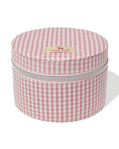 bo&icirc;te &agrave; bijoux ⌀15x10,5cm seersucker - 61104537 - HEMA