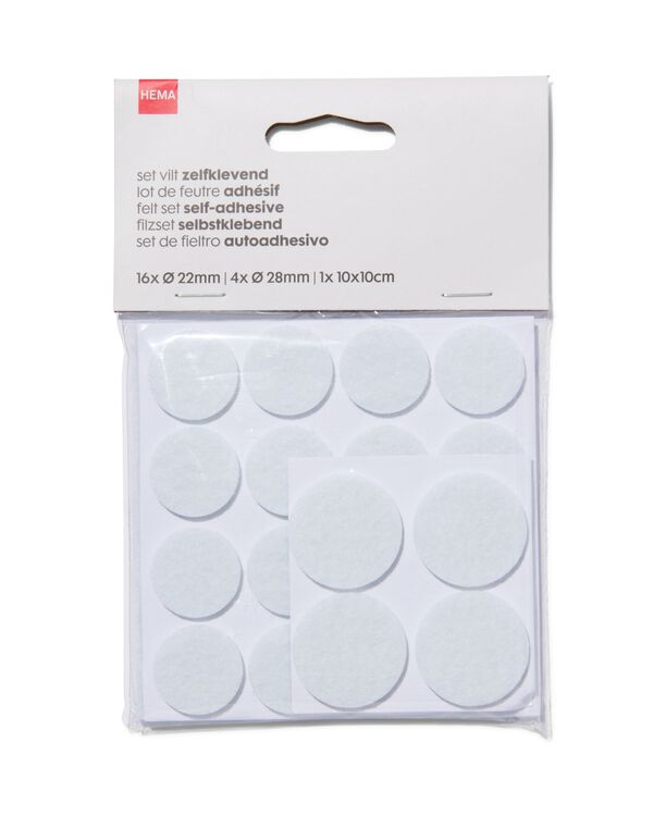 lot de feutre autocollant - 81040073 - HEMA