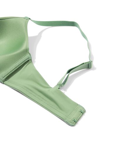 Vorgeformter, b&uuml;gelloser BH, Mikrofaser gr&uuml;n - 21805720GREEN - HEMA