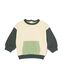 Baby-Sweatshirt, Colourblocking grün grün - 33179440GREEN - HEMA