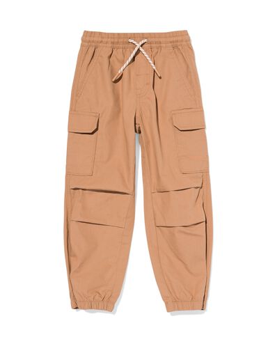 kinderbroek cargo bruin - 30710203BROWN - HEMA