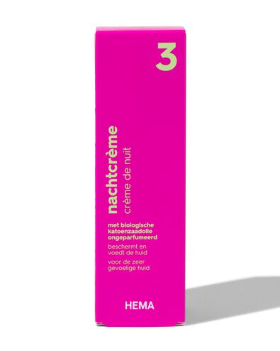nachtcr&egrave;me gevoelige huid 50ml - 17870111 - HEMA