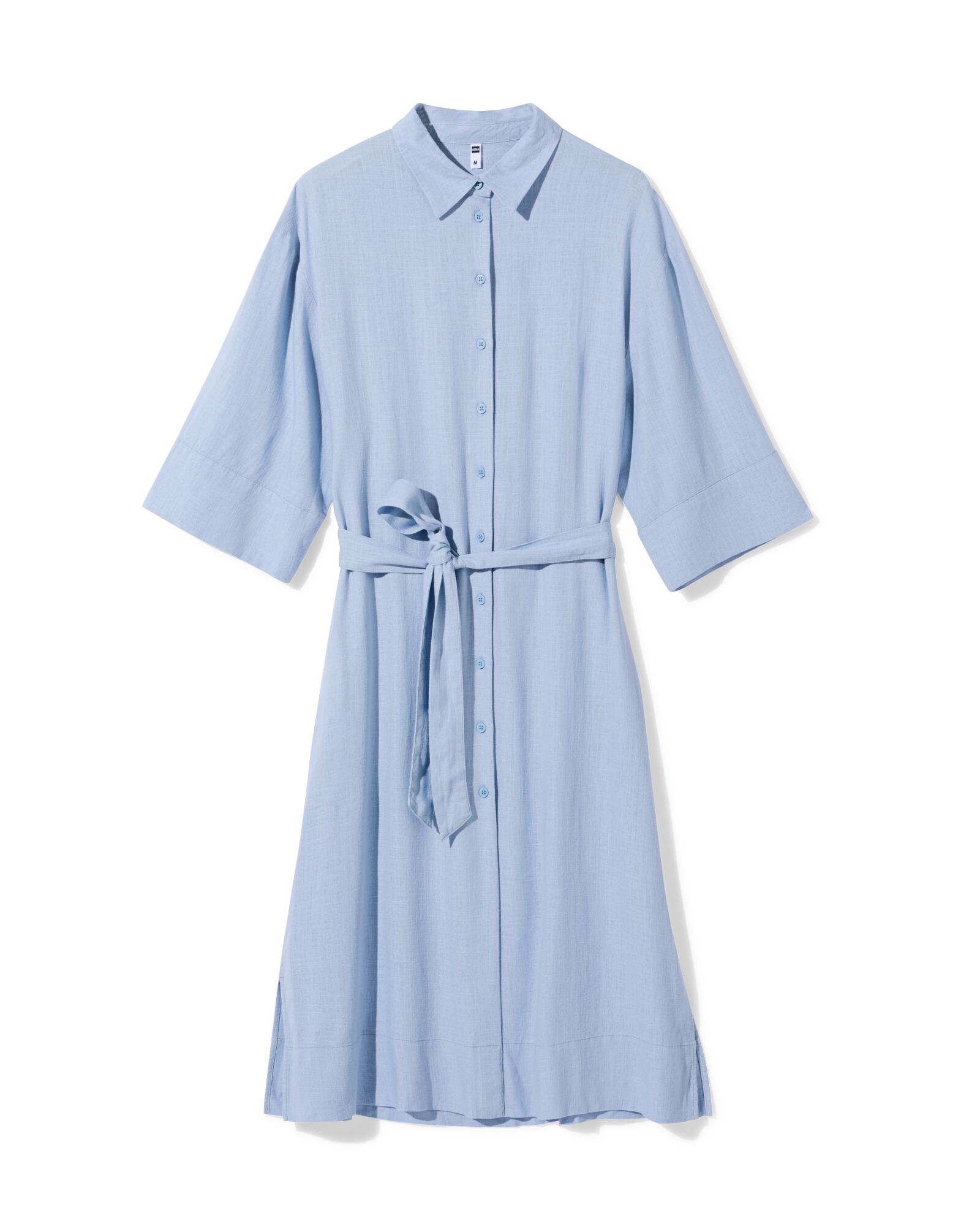 damesjurk Dawn regular fit lichtblauw lichtblauw - 36207930LIGHTBLUE - HEMA