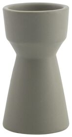 Kerzenhalter, 10 cm, Kegel, grau - 13321167 - HEMA