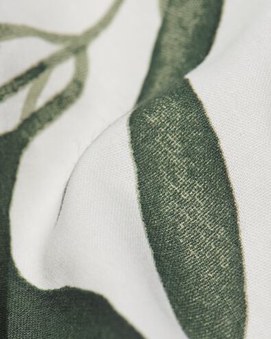 Bettwäsche, Soft Cotton, 140 x 200/220 cm, Olivenzweige, grün - 5790246 - HEMA