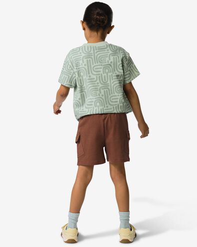 short enfant coupe droite marron marron - 30716203BROWN - HEMA