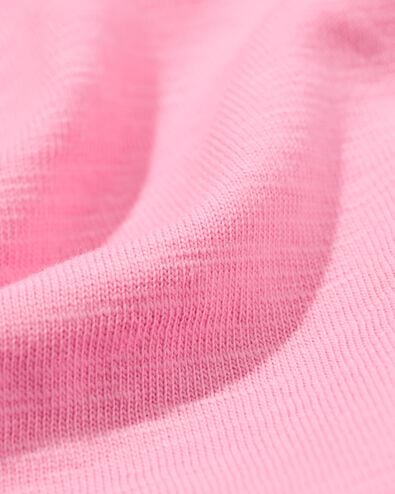 kinder T-shirt jersey fruit roze roze - 30843070PINK - HEMA