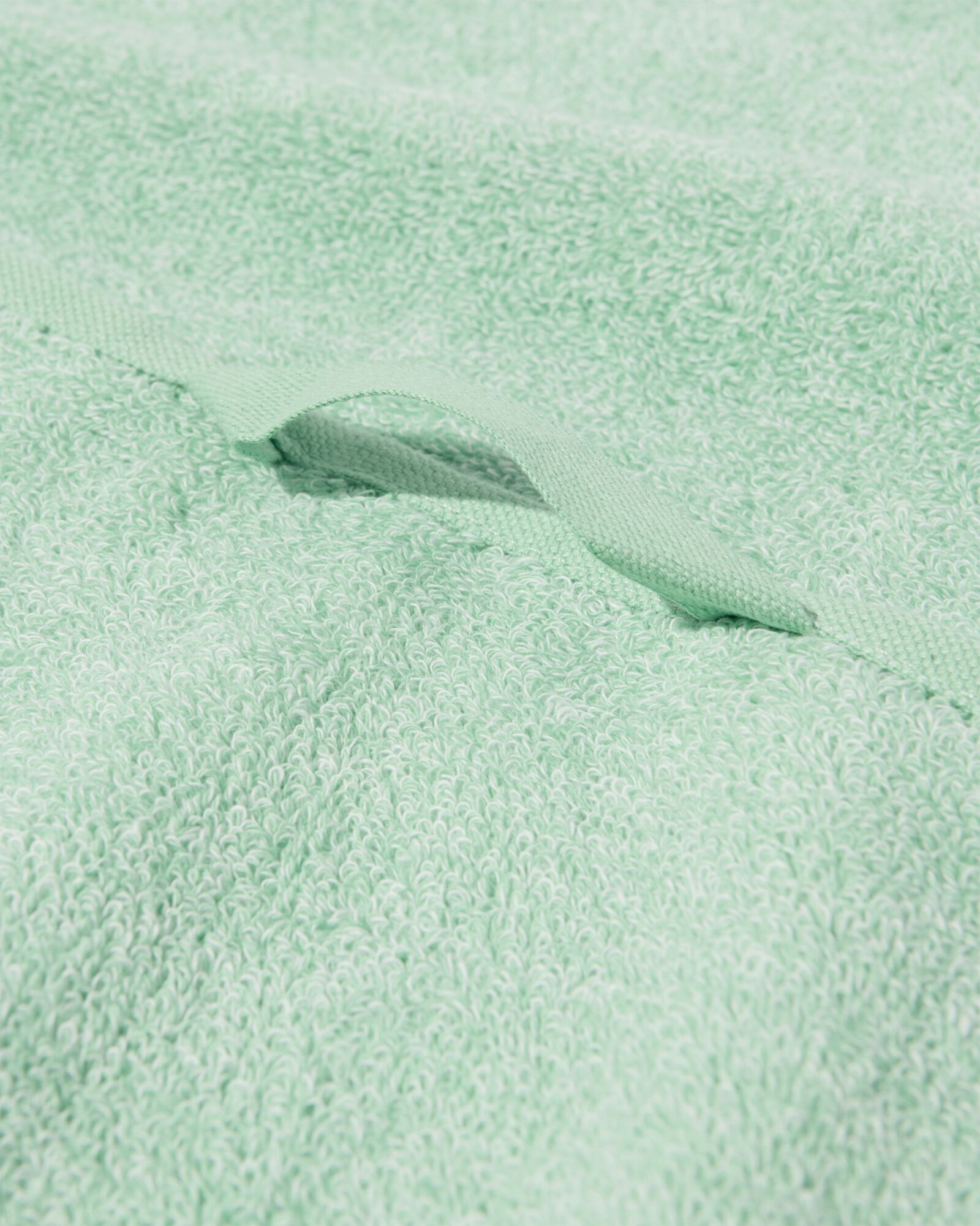 Handtuch 50 X 100 cm schwere Qualit&auml;t, Gr&uuml;nmeliert gr&uuml;n Handtuch, 50 x 100 - 5200363 - HEMA