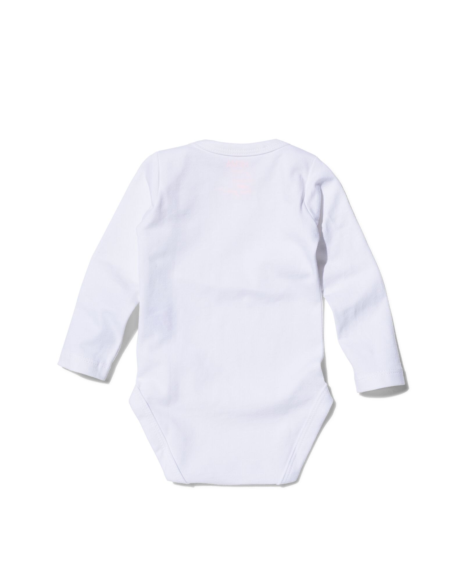 Zwei Bodys - Bio-Baumwollstretch wei&szlig; wei&szlig; - 1000005204 - HEMA