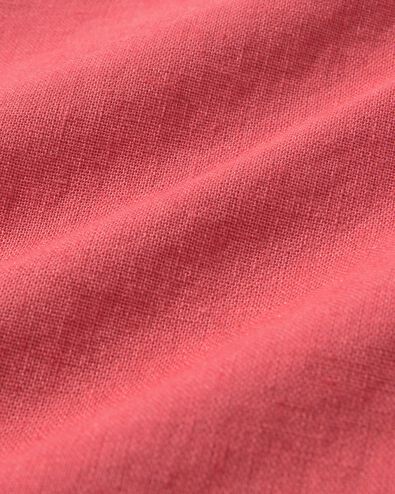 Damen-T-Shirt Koa, mit Leinenanteil rot rot - 36208870RED - HEMA