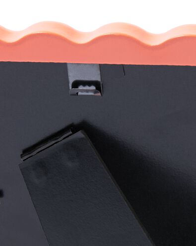 cadre photo 10x15 cm bois corail ondul&eacute; - 13640006 - HEMA