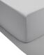 drap-housse - coton doux - 90x200 cm - gris clair gris clair 90 x 200 - 5140089 - HEMA